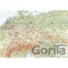 Střední Evropa - nástěnná obecně zeměpisná mapa 1 : 1 715 000 - Kartografie Praha
