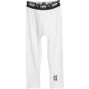 Basketbalové elastické nohavice Puma, HOOPS TEAM 3/4 TIGHT BASELAYER biela,čierna S