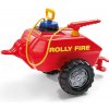 Cisternový voz s pumpou a striekačkou Rolly Toys Vacumax Fire červená