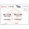 Sada brzdových platničiek kotúčovej brzdy BREMBO P 59 092