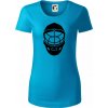 Florbal maska - Dámske tričko z organickej bavlny Origin (GOTS) - XS ( Svetlý tyrkys )