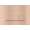AlcaPlast M57-RG-M - Ovládacie tlačítko pre WC moduly, RED GOLD-mat