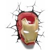 Marvel 3D LED lampa Iron Man