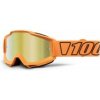100% okuliare Accuri MX MTB LUMINARI zlaté zrkadlové sklá 100% 50210-349-02