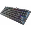 Genesis herná mechanická klávesnica THOR 300/RGB/Outemu Red/Drôtová USB/ CZ- SK layout/Čierna NKG-1819
