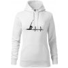 EKG Windsurfing - Mikina dámská Cape s kapucí - S ( Biela )