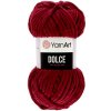 YarnArt Dolce 752 bordová