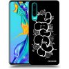 Picasee silikónový čierny obal pre Huawei P30 - Throw UP