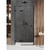 New Trendy Avexa Black sprchové dvere 80 cm výklopné čierna matná/priehľadné sklo EXK-1546