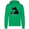 Čoooo? mikina Pánske Kelly green