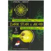 Vision Seeds Dark Star x AK-49 semena neobsahují THC 3 ks