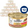 Gourmet Gold Cat losos & kura kúsky šťava 12 x 85 g