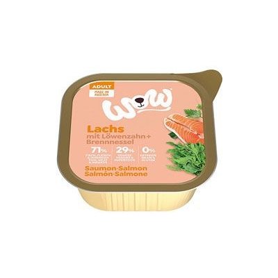 WOW Losos s paradajkami Paštéta pre dospelých 150 g