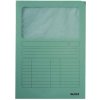 Zakladacie zložky s okienkom A4 LEITZ svetlozelená