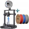 CREALITY 3D Creality Ender-3 V3 KE 3D tlačiareň 500mm/s + 1KG šedá + 1KG modrá + 1KG červená 1,75mm vysokorýchlostný PLA filament (600mm/s)