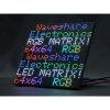 Plnofarebný LED maticový panel Waveshare RGB, 64 × 64 pxl, rozstup 3 mm