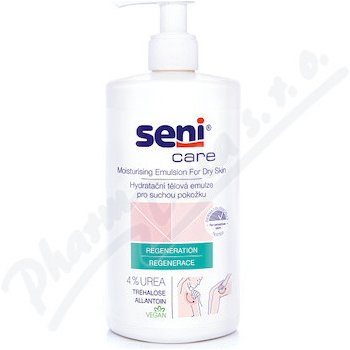 Seni care hydratačná telová emulzia pre suchú pokožku (4% urea) 500 ml