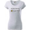 In vino veritas in pivo taky (Hana-creative) - Dámske tričko Pure - 2XL ( Svetlosivý melír )