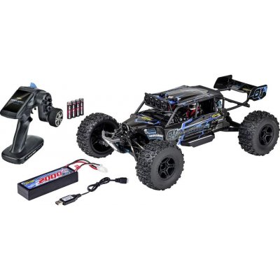 Carson RC Sport Climb Warrior 3.0 bezkefkový RC model auta elektrický buggy 4WD 4x4 RtR 2,4 GHz 1:8