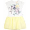 Detské šaty Nicol, Morská víla - žlto/biele, veľ. 116