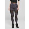 Urban Classics dámské legíny so vzorom kvetov ladies tech mesh AOP leggings blackpaisley