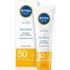 Nivea Sun Pleťový krém na opaľovanie Sensitive OF 50, 50 ml, Sensitive OF50, Akcia