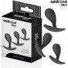 Addicted toys set of 3 anal plug silicone model 3