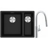 Súprava granitový drez Franke Maris 125.0687.265, kuchynská batéria Franke Pescara L Slide-In 115.0538.940