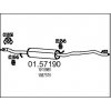 MTS Stredný tlmič výfuku 01.57190
