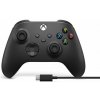 Microsoft Xbox káblový ovládač, carbon black 1V8-00002