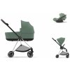 Cybex Platinum CYBEX Mios Travel Set + Cloud T Plus i-Size leaf green 2024 chrome with brown details