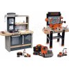 Set kuchynka elektronická s nastaviteľnou výškou Tefal Evolutive a pracovná dieňa Smoby elektronická a kamión s kufríkom