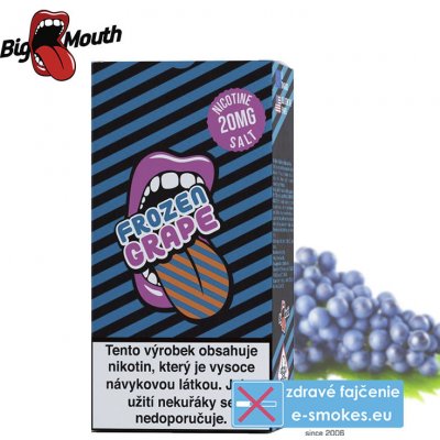 Big Mouth SALT Frozen Grape 10 ml 20 mg