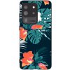 Picasee silikónový čierny obal pre Samsung Galaxy S20 Ultra 5G G988F - Monstera Color