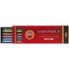Grafitové tuhy KOH-I-NOOR 2B / 5,6 mm, 6 ks, metalické
