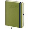 HELMA Diár New Praga týždenný A5 14,3x20,5cm zelený 2026