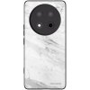 Picasee silikónový čierny obal pre Honor Magic7 Lite 5G - White marble