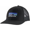 Šiltovka Patagonia P-6 Logo Trucker Hat Farba: čierna
