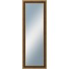 DANTIK - Zrkadlo v rámu, rozmer s rámom 50x140 cm z lišty KLASIK hnedá (3004)