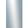 DANTIK - Zrkadlo v rámu, rozmer s rámom 60x100 cm z lišty Hliník čierna (7001021)
