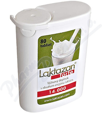 Laktazan Forte 14.000 FCC 80 tabliet