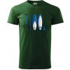 Paddleboard set - Tričko extra veľké (5-8XL) - 5XL ( Fľaškovozelená )