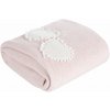 Eurofirany Deka LOVE ružová Polyester 150x200 cm