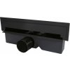 Ferro Wall Slim sprchový odtok 30 cm čierna OLWS1-BL