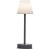 NEW GARDEN Dotyková stolová lampa Lola Slim 30, Farba antracit
