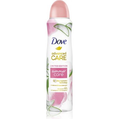 Dove Advanced Care Summer Care antiperspirant v spreji 72h Limited Edition 150 ml