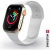 SWISSTEN silikonový řemínek pro Apple Watch 38-40 mm bílá 46000104