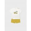 Set - tričko s potlačou a kraťasy Mayoral - 2501653058-ihneď
