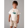 Set - tričko s potlačou a kraťsy Mayoral - 2603218045-v ext. sklade