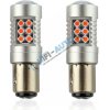 LED žiarovka BAY 15d, 24LED jantárová CANBUS 12V-24V